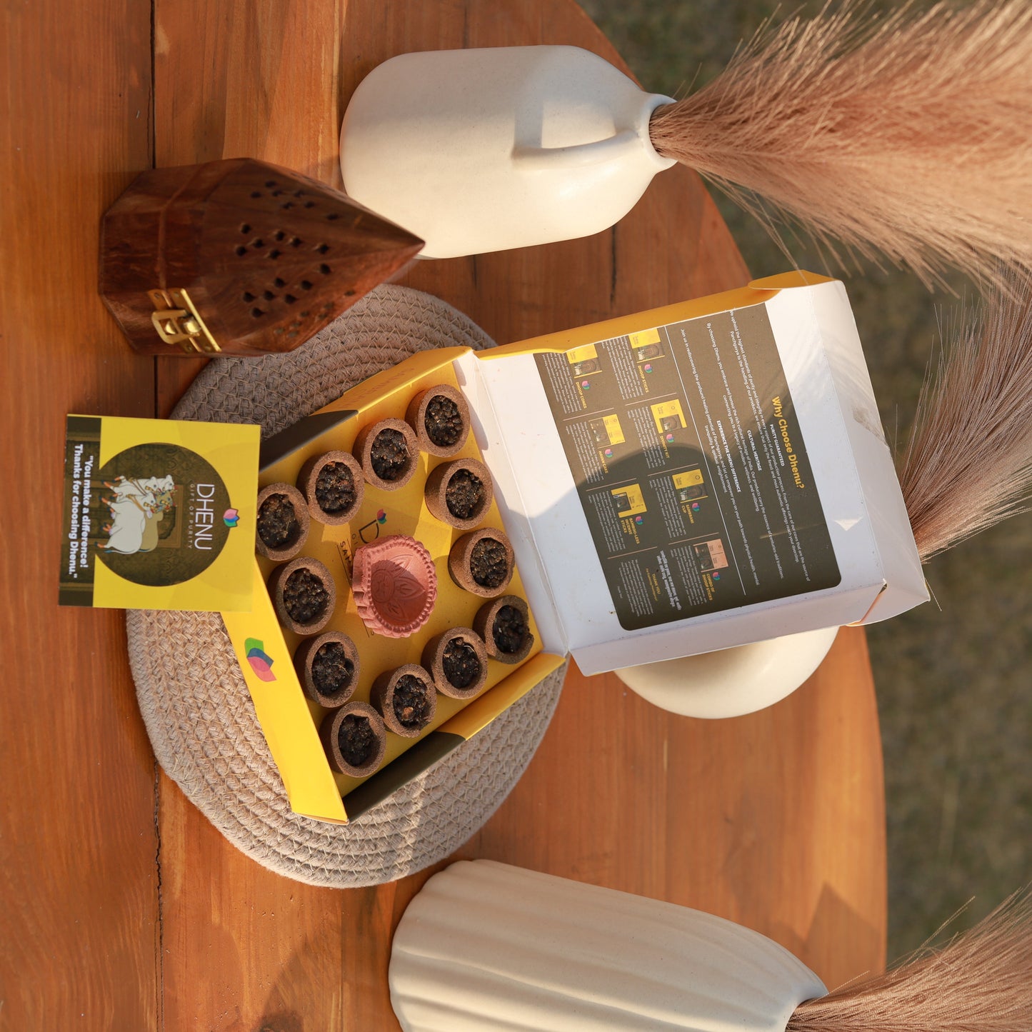 Dhenu Panchgavya Sambrani Cups