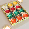 Dhenu Festive Clay Diya Set- 4 type