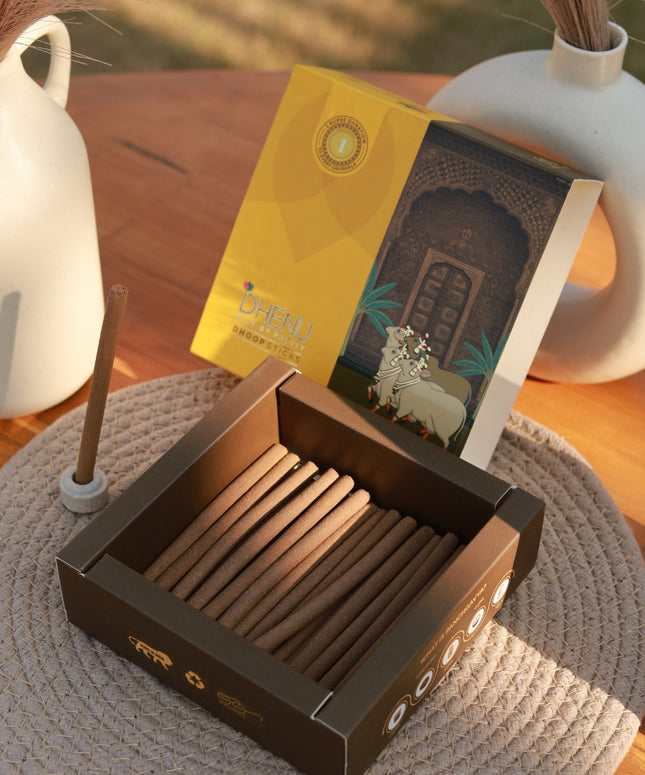 Dhenu Panchgavya Dhoop Sticks