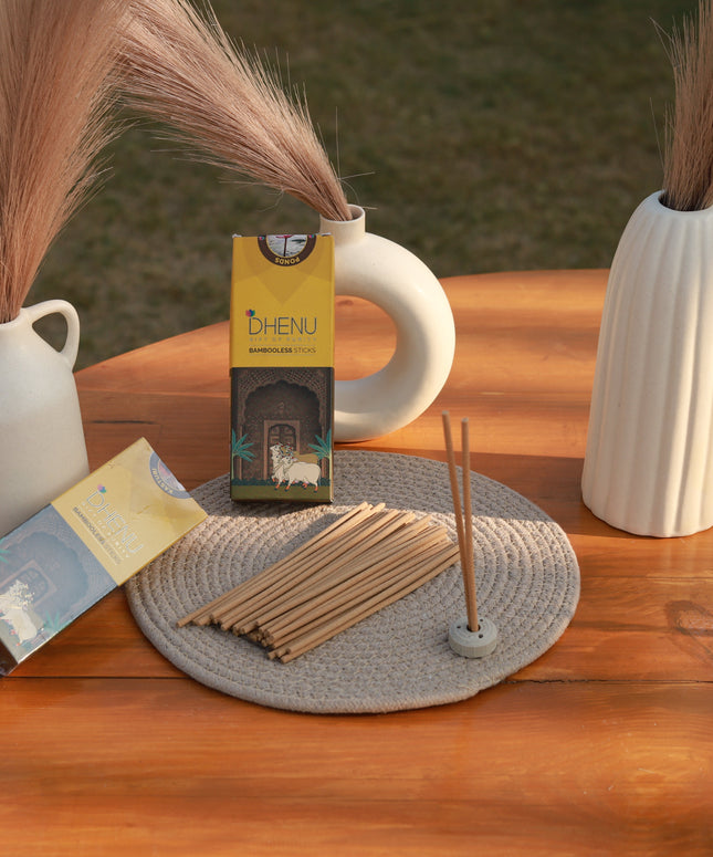 Dhenu Panchgavya Bambooless Incense Sticks