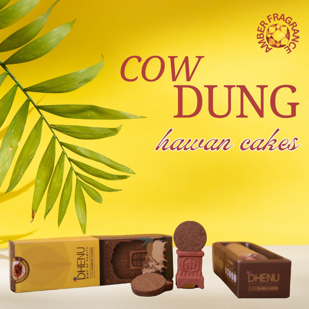 Cow Dung Hawan Cakes